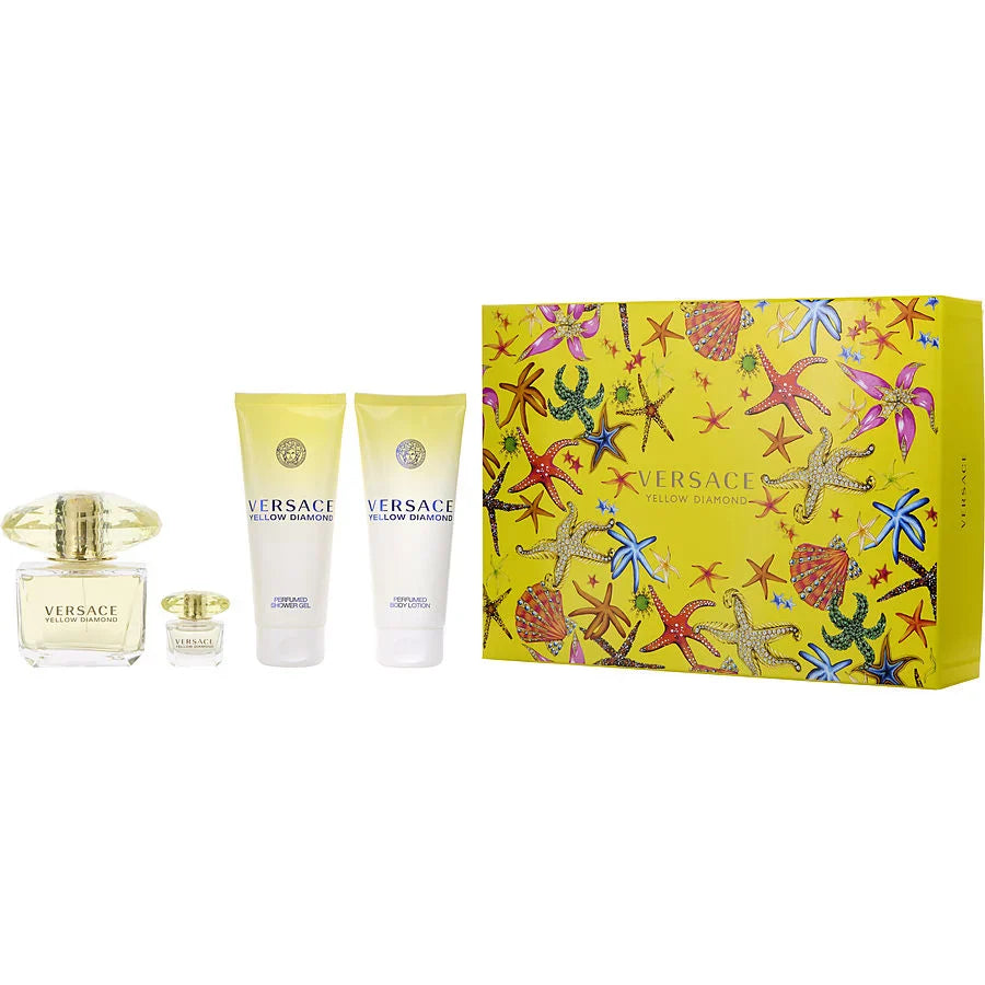 Versace Yellow Diamond 4 pc set